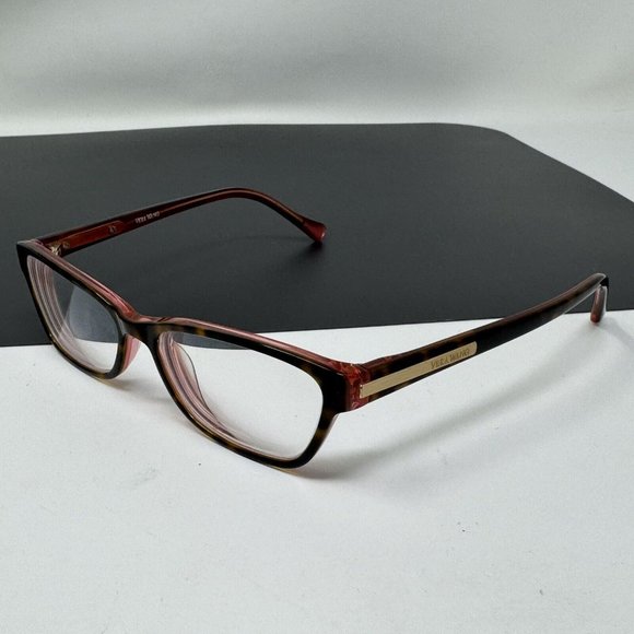 Vera Wang v320 Eyeglasses tortoise rectangle Frames size 51 [] 15 133 with case - Picture 3 of 14